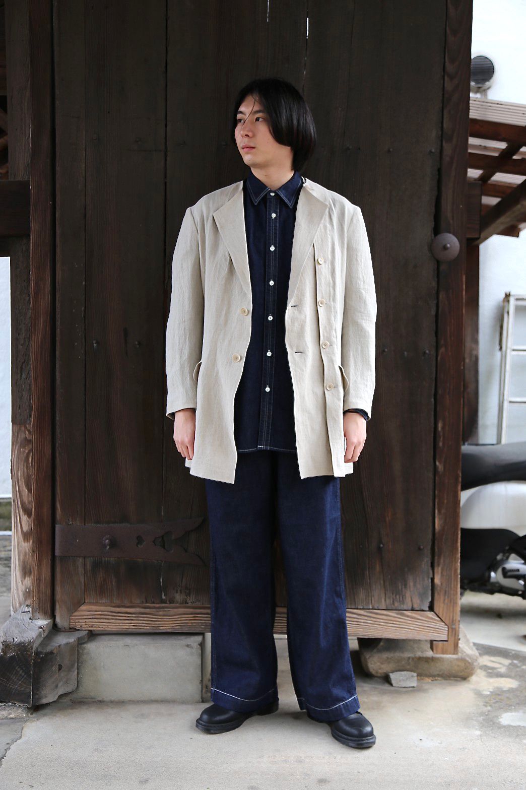 本日限定価格】yohji yamamoto 21ss look9 セットアップ-