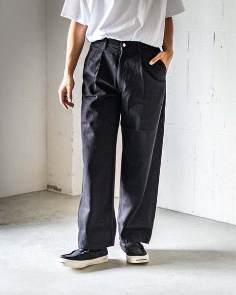 Graphpaper Selvage Denim Trucker Jacket (BLACK_WASHED)☆7月25日(土)新作発売！