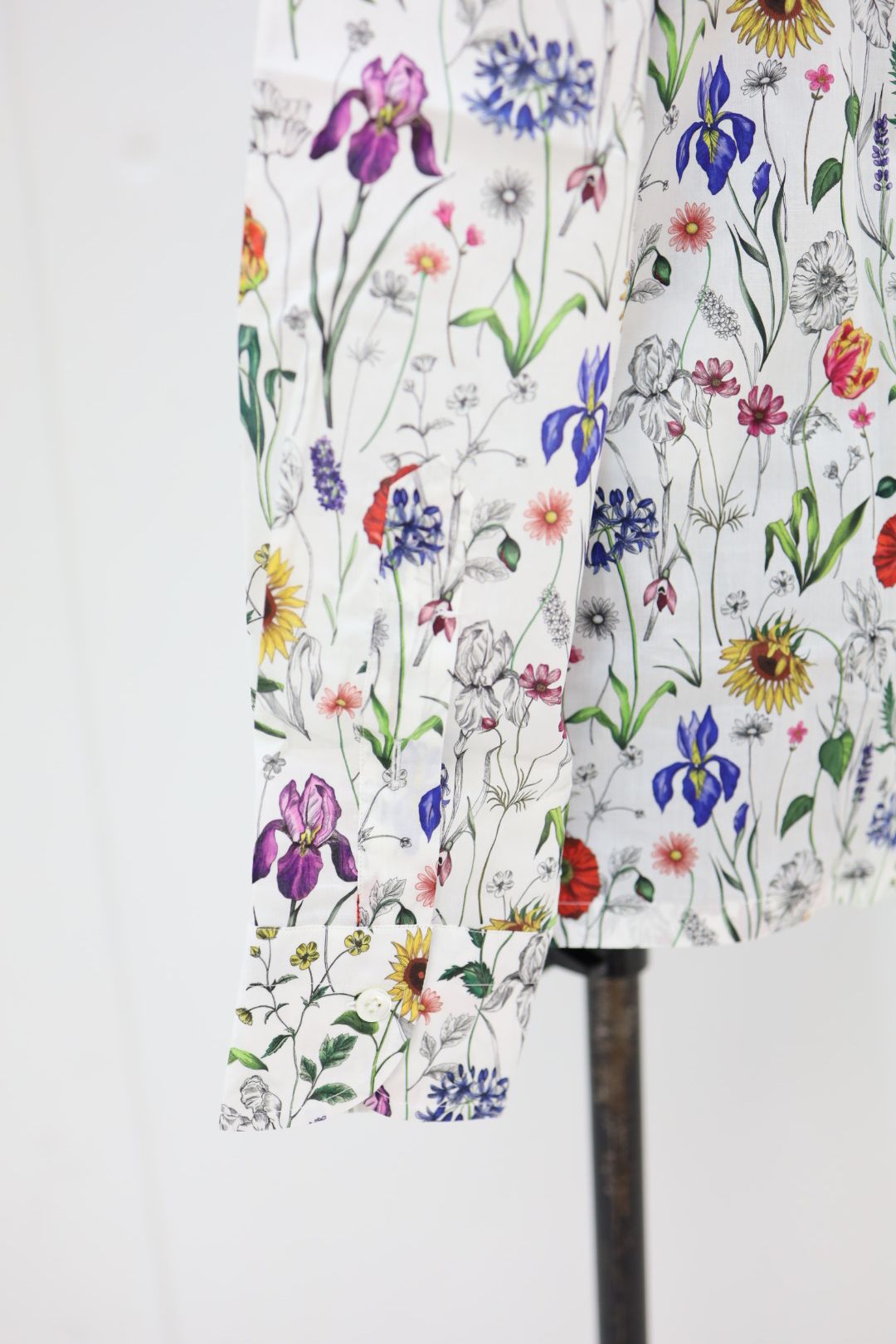 ジュンヤワタナベマン 26SS MARIA SANTAGELO 綿花柄シャツ(WQ-B013-051)☆2月6日(金)発売！