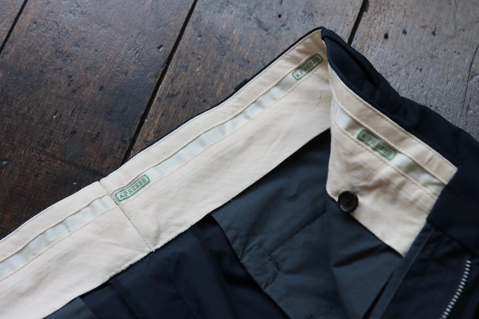 アプレッセ23SS High Density Weather Cloth Trousers (23SAP-04-21H)NAVY