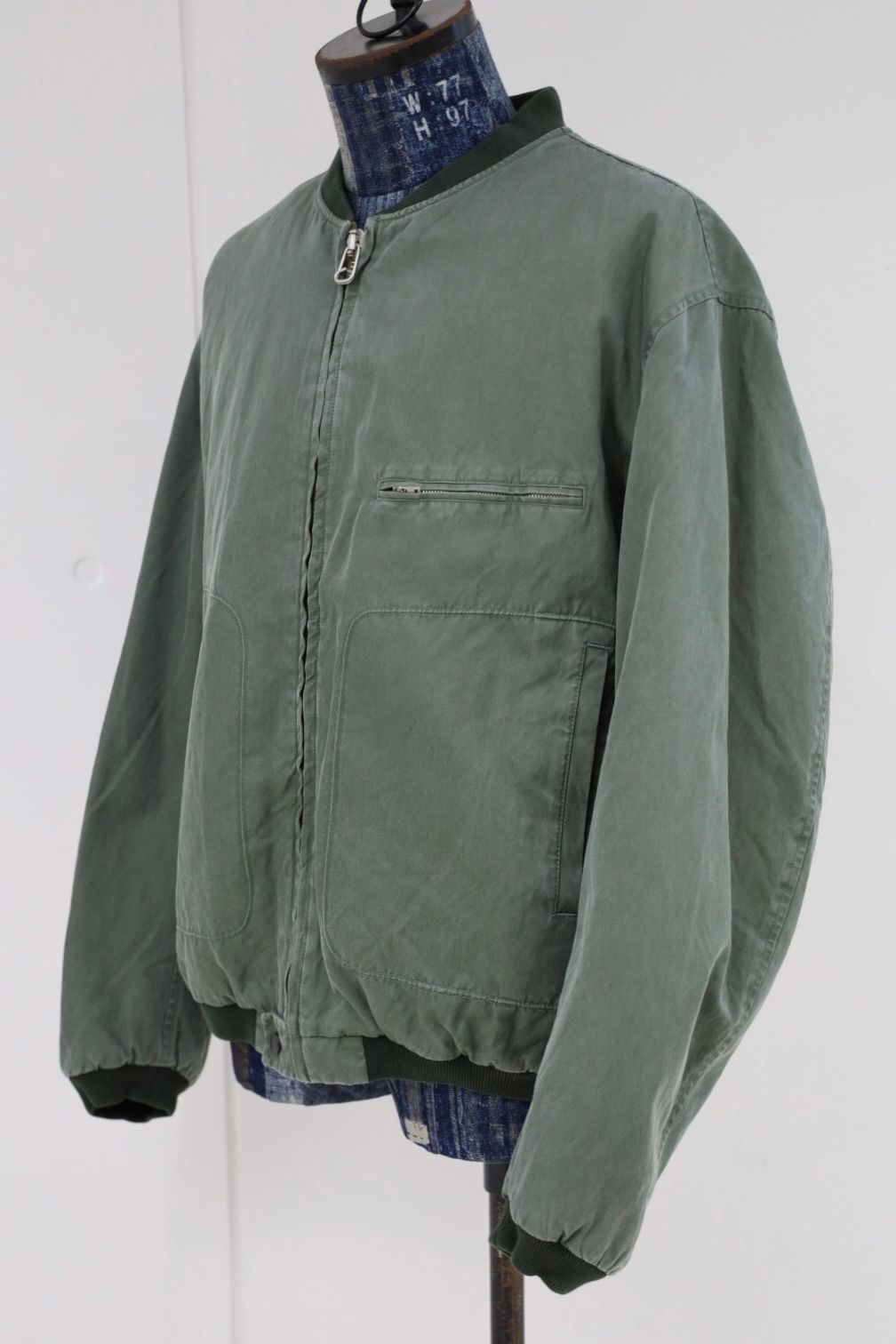 アプレッセ 2026 STYLE2 Vintage Silk Air Force Jacket(26AAP-01-33)SAGE☆8月22日(土)発売！