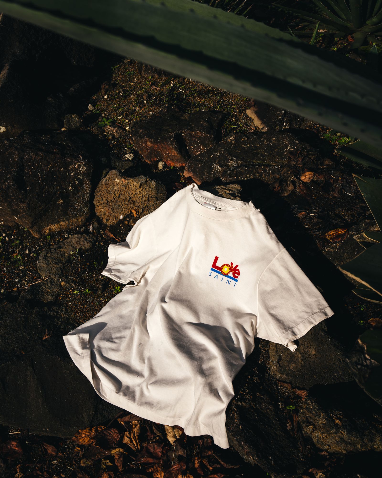 セントマイケル25SS  LOVE_SS TEE(SM-HR8-0000-024)WHITE