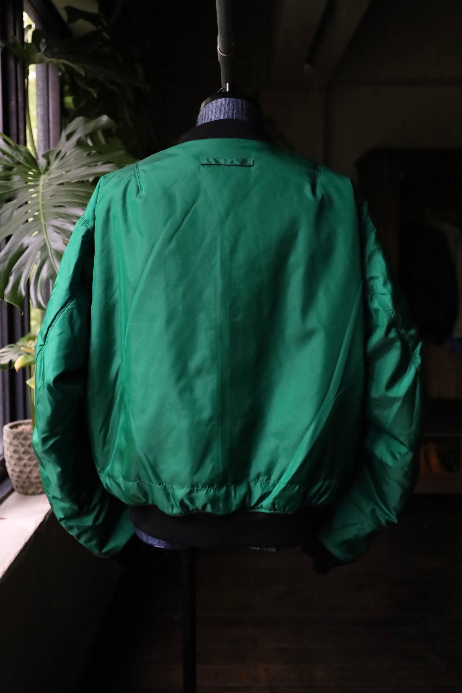 セダンオールパーパス FW24 Reversible CORDURA Flight Jacket(SD24F-JK05) Black × Green☆10月26日(土)発売！
