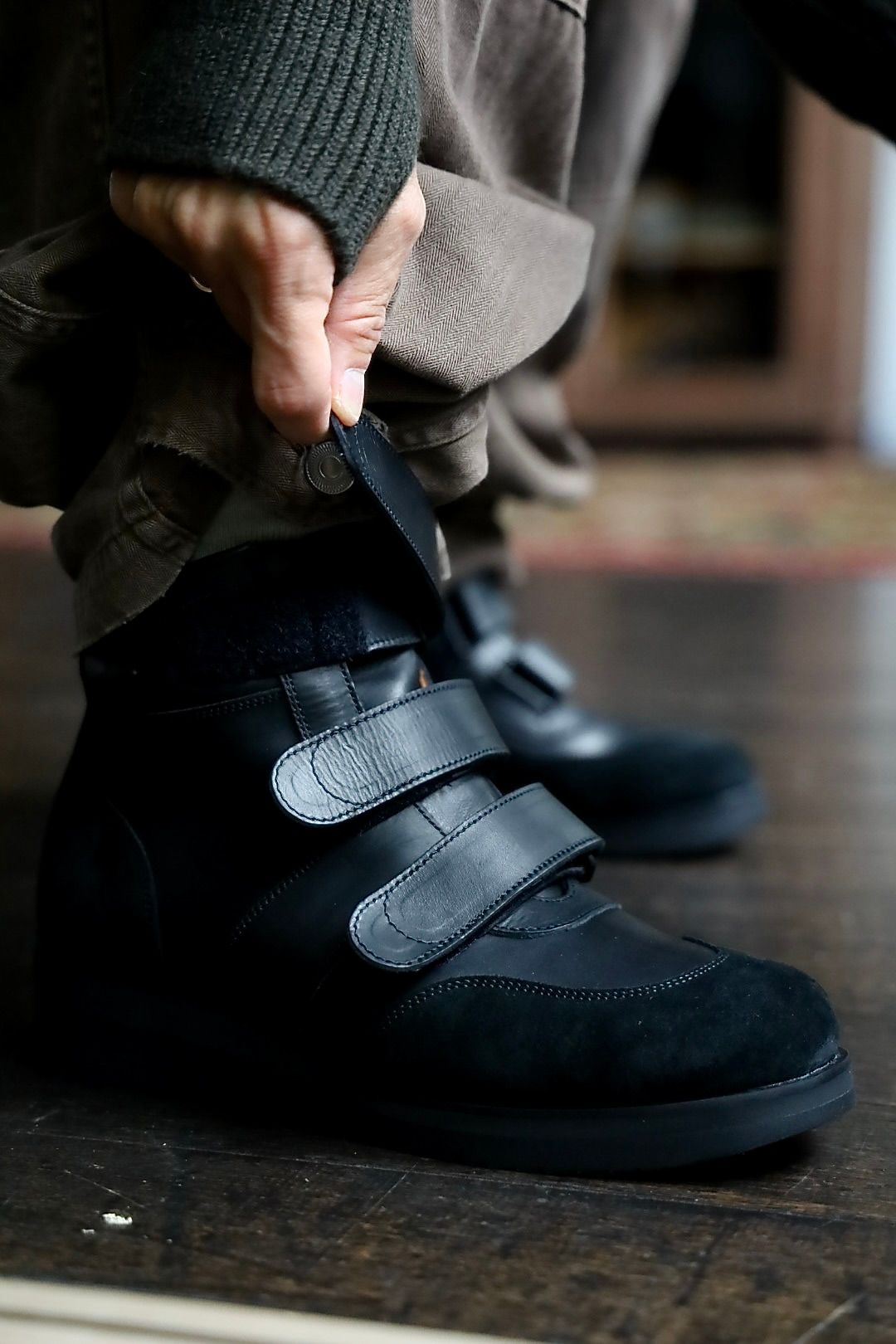 FOOTWORKS German Military Pilot Trainer Shoesスタイル