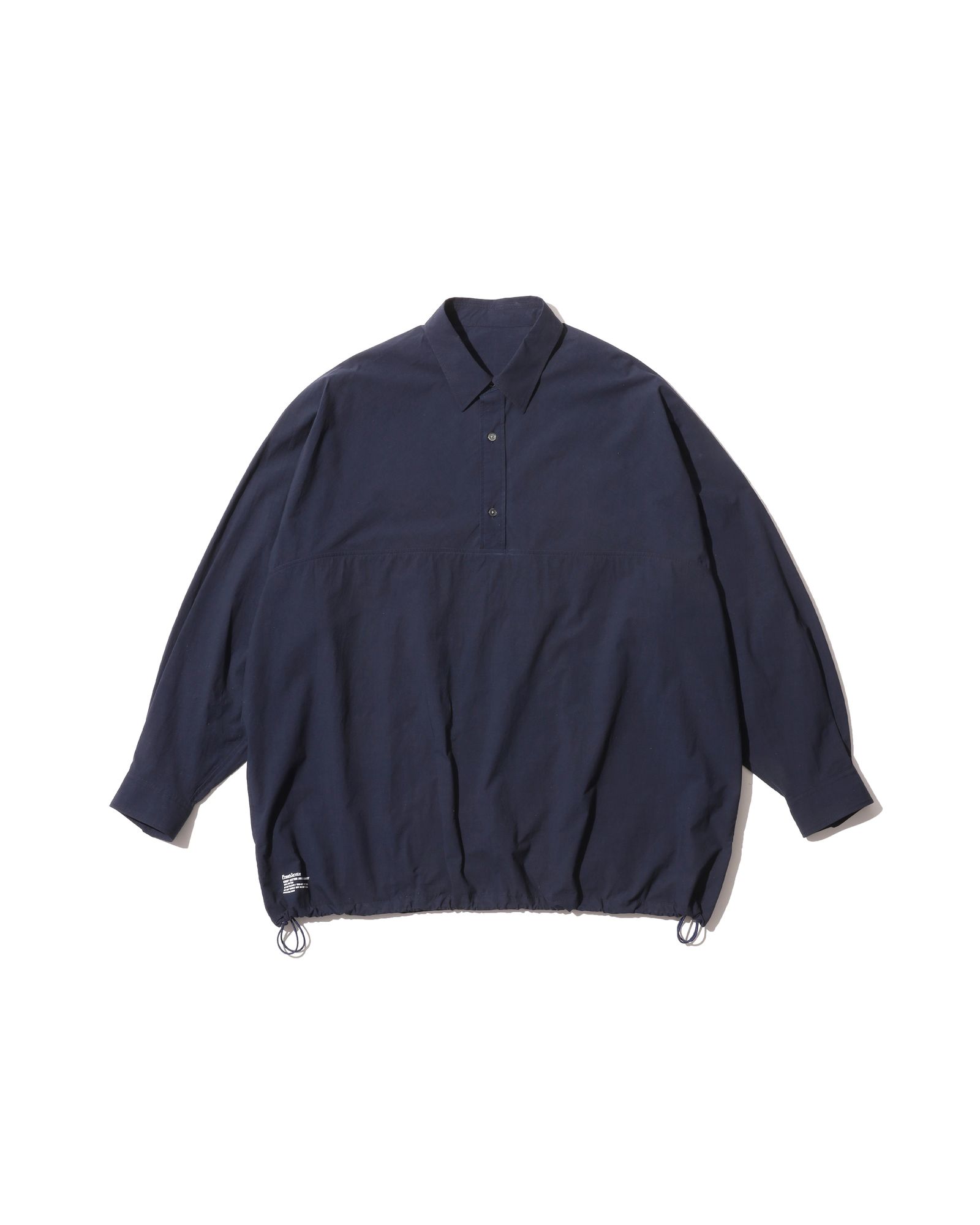 フレッシュサービス CRISP COTTON ANORAK L/S SHIRT(FSC261-50247)NAVY☆3月14日(土)発売！