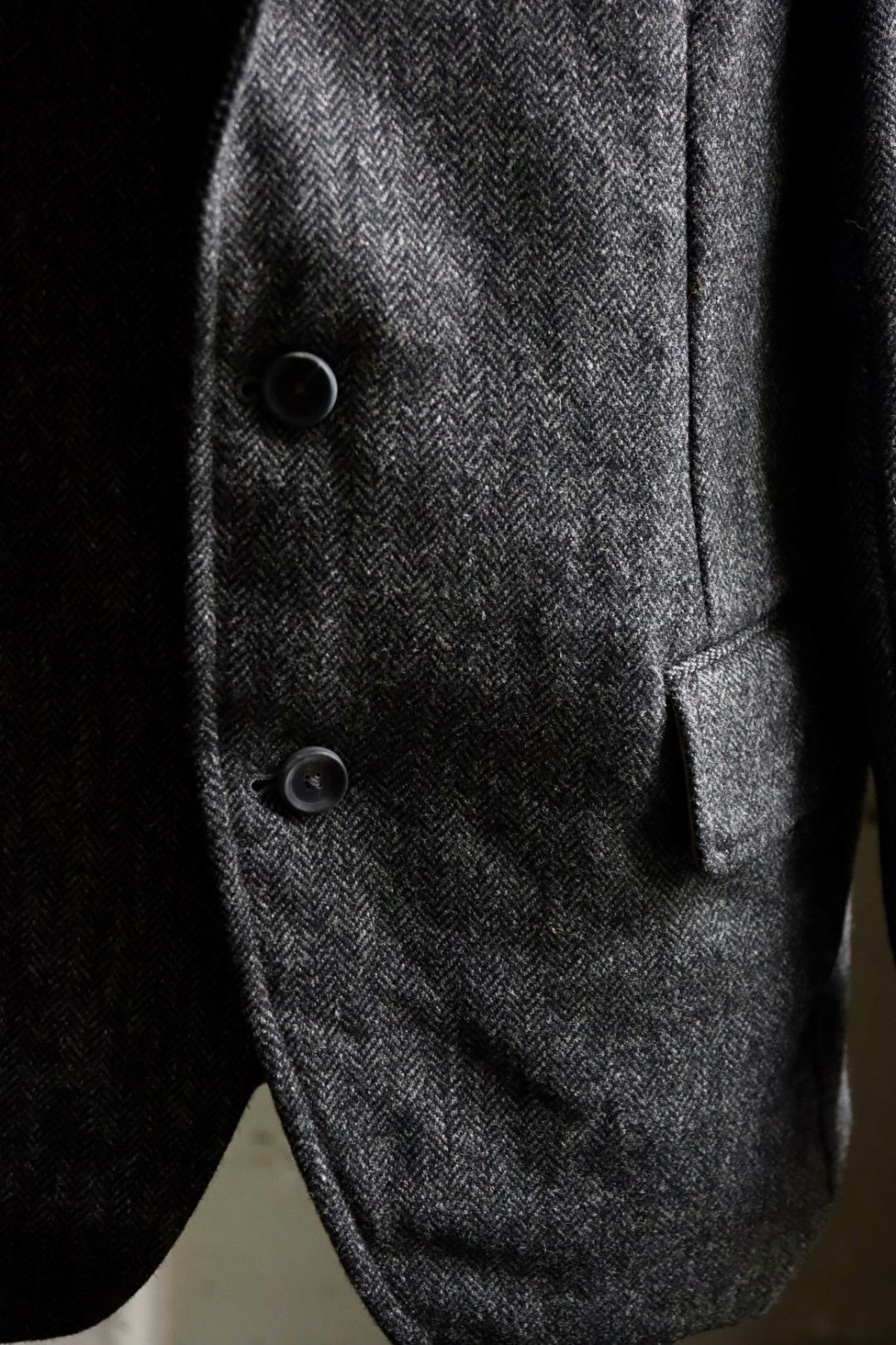 アプレッセ Tweed Tailored Jacket(23AAP-01-18H)CHARCOAL