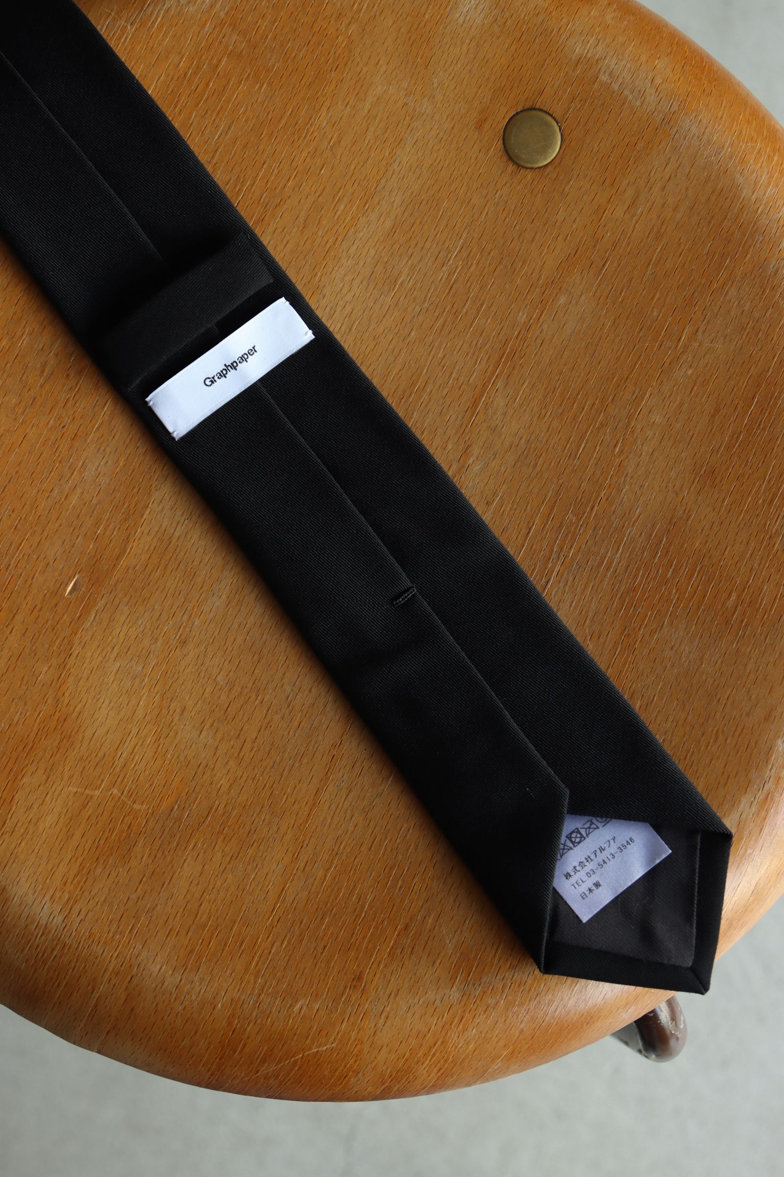Graphpaper - グラフペーパー Scale Off Wool Necktie(GU251