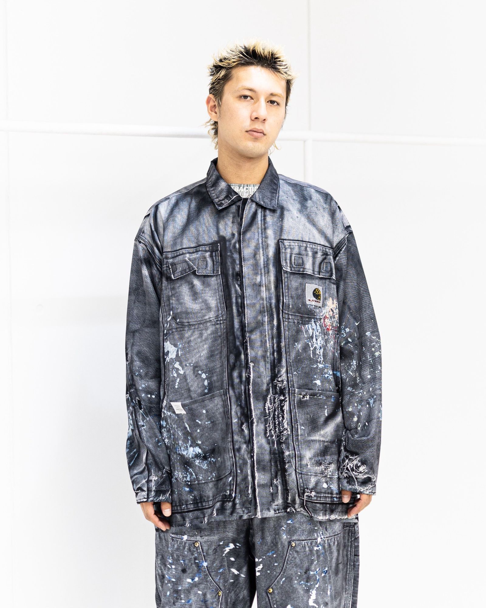 TALKING ABOUT ABSTRACTION PRINTCOVERALL MARKスタイル！