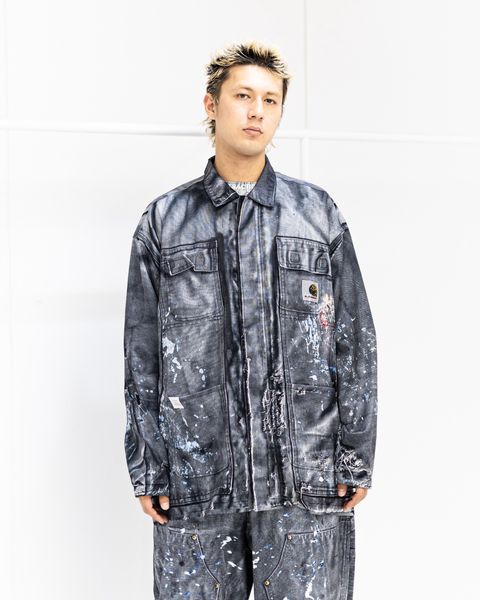 TALKING ABOUT ABSTRACTION PRINTCOVERALL MARKスタイル！