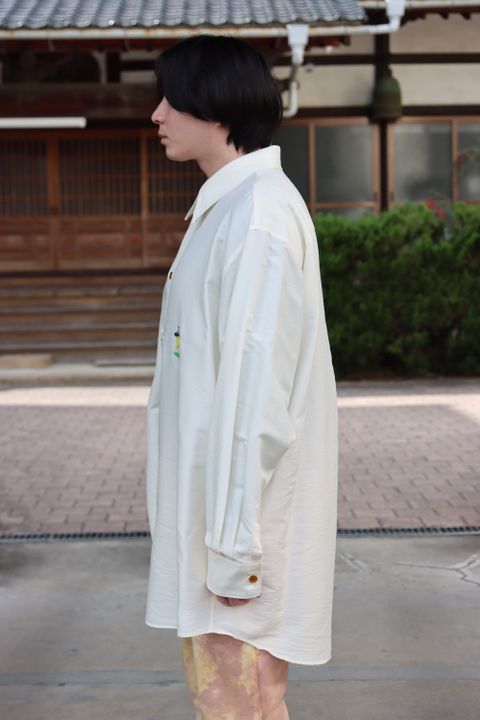 doublet MILK FIBER OVERSIZED SHIRT(22SS18SH103) style.2022.1.15