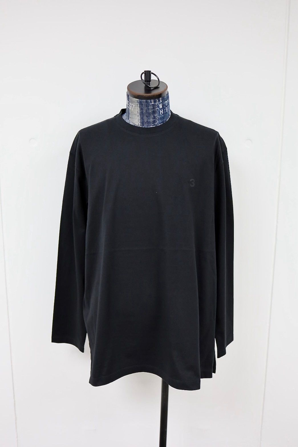 ワイスリー Y-3 LOGO LONG SLEEVE TEE (KQ9778)BLACK☆新作発売！
