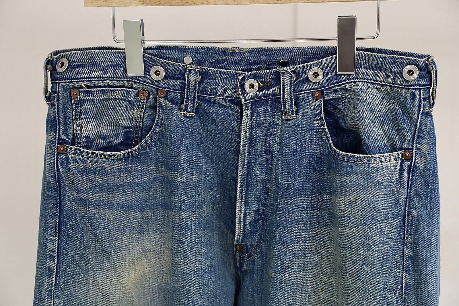 アプレッセ 2026 STYLE2 No.2 Washed Denim Pants(AP-4008)INDIGO