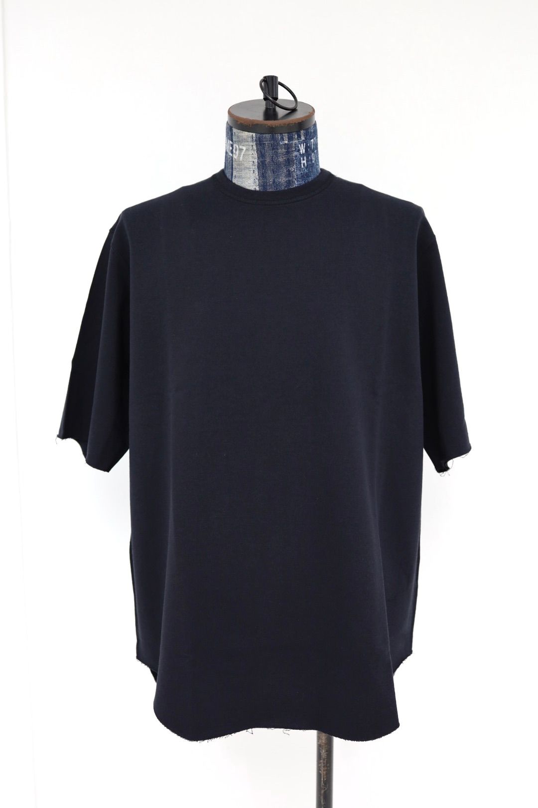 marka 26SS ROUND HEM CREW NECK S/S(M26A08CS03B)BLACK☆新作発売！