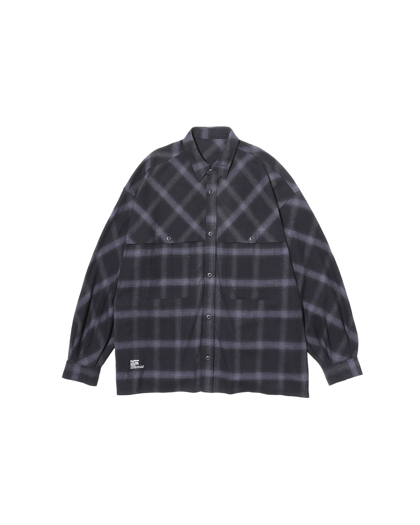 フレッシュサービス FLANNEL CHECK OVER YOKE SHIRT (FSC253-50129)DARK NAVY★10月4日(土)発売！
