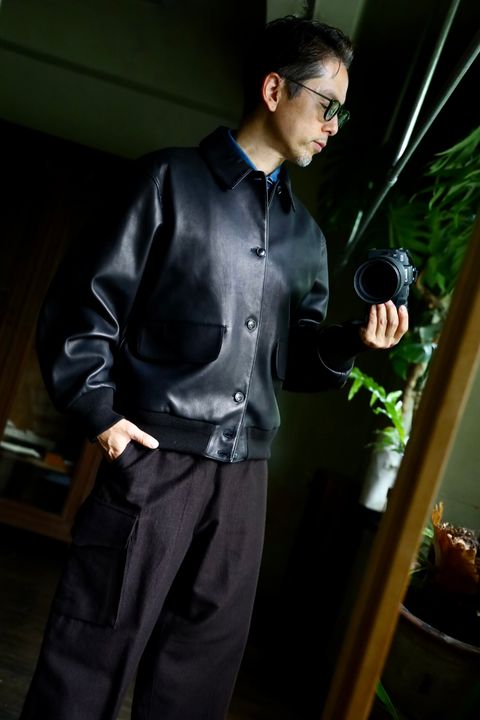 blurhms Wool Napping Side Seamless 4P Pantsスタイル.2024.8.24.