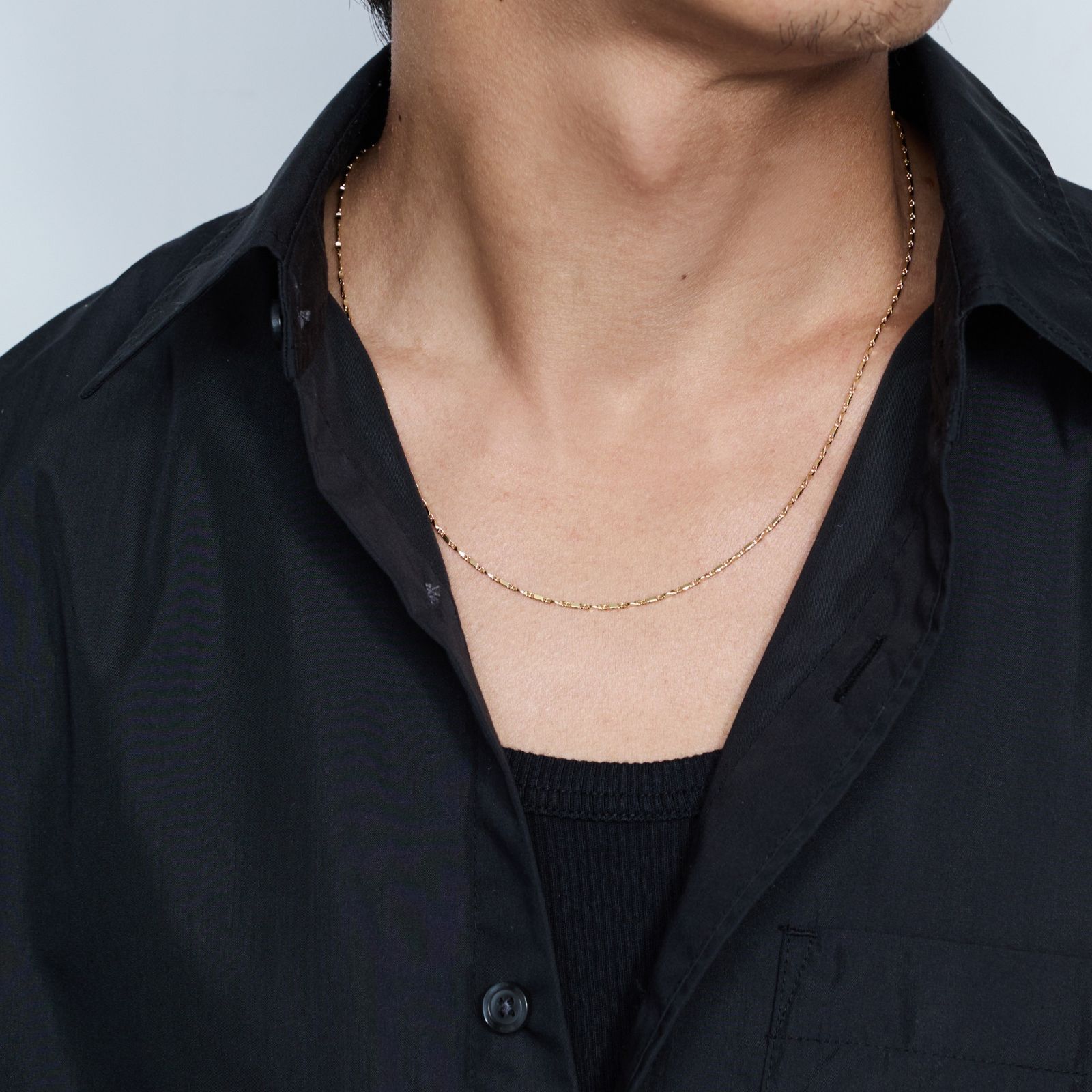 XOLO JEWELRY ネックレス / Brilliant Link Necklace -2mm-(XON58-50-G)★11月15日(土)発売！