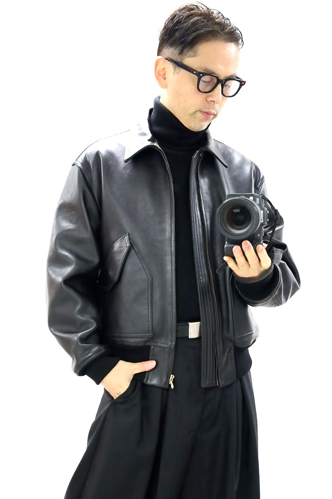 A.PRESSE 2026 STYLE1 Leather CWU-45 Flight Jacketスタイル