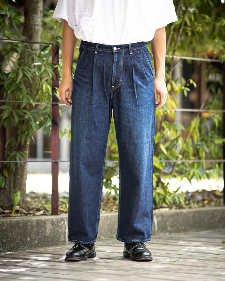 Graphpaper Selvage Denim Two Tuck Pants 7月25日(土)新作発売！