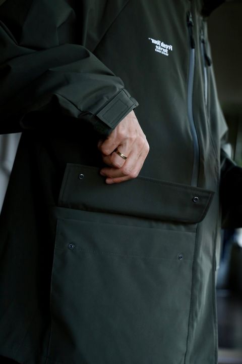 FreshService WATERPROOF TACTICAL SHELL"KHAKI"スタイル2025.8.17.