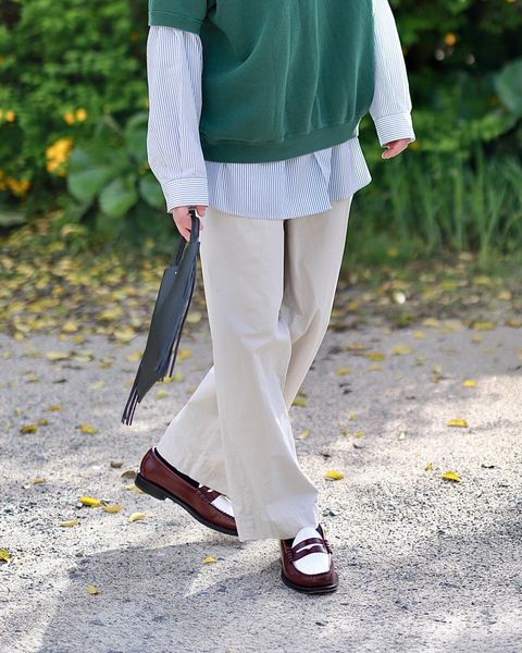 A.PRESSE アプレッセ23SS High Density Weather Cloth Trousersスタイル