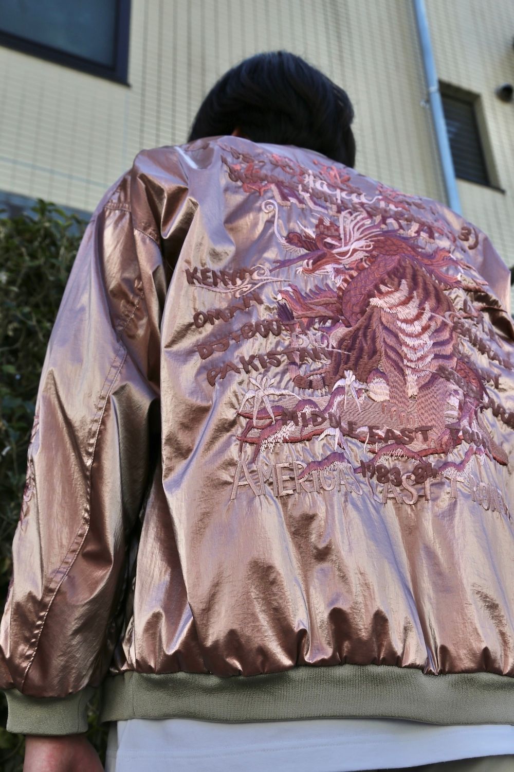 doublet GRADATION CHAOS EMBROIDERY BLOUSON(21SS11BL117) style 