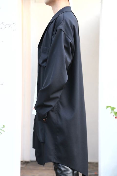 sulvam Gabardine classic shirt Mix style.2020.8.31.