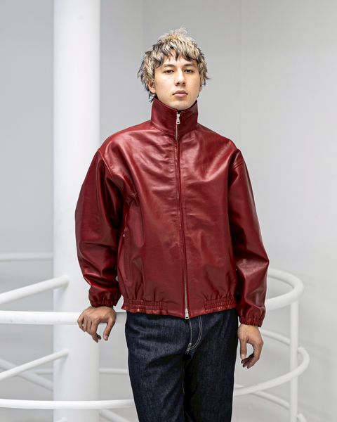 YOKE Carf Leather Truck Jacket (RED)1月24(土)新作発売！