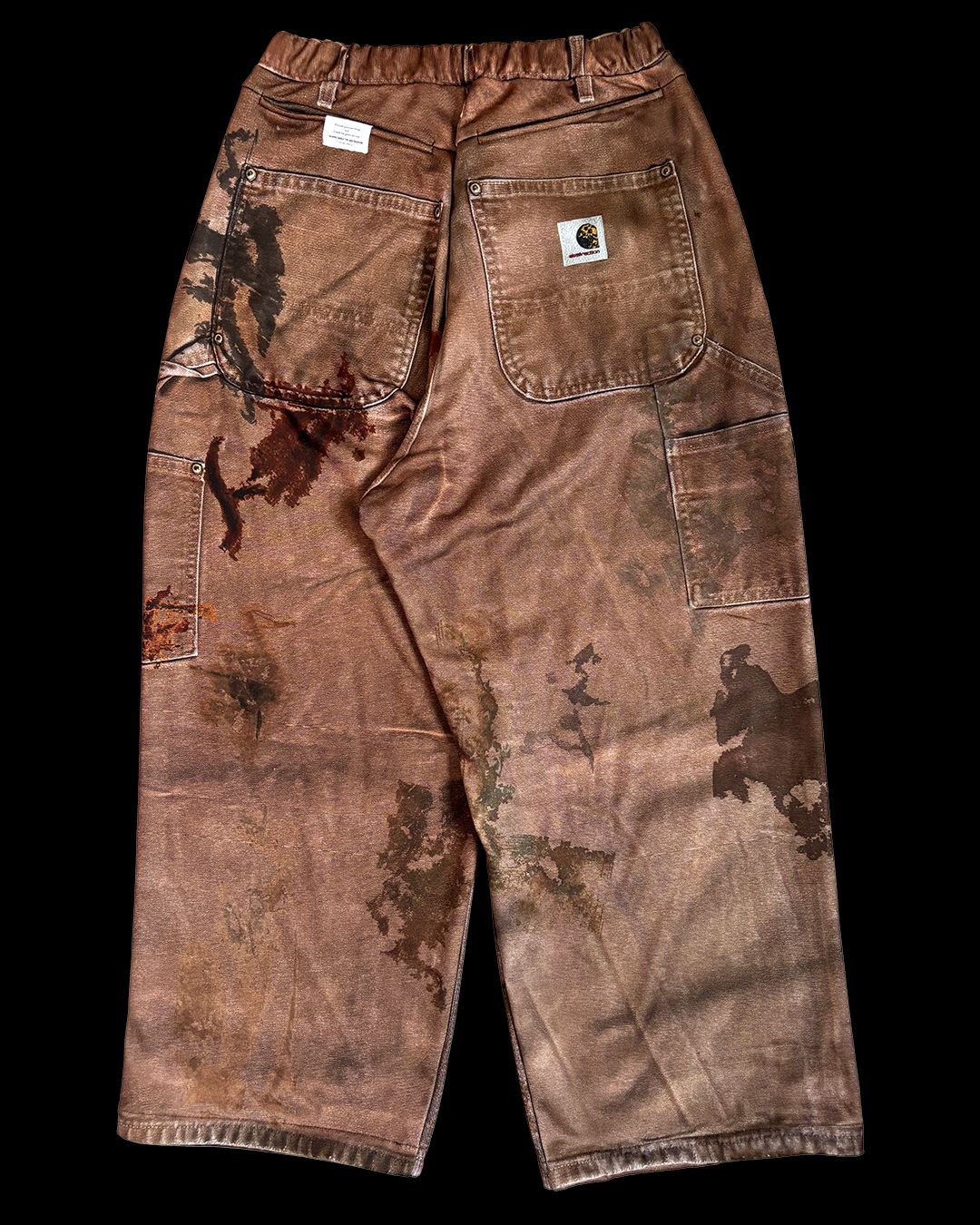 トーキングアバウト ジ アブストラクション 26SS パンツ PRINT DUCK WIDE PT(26SS-PT-002CH)BROWN新作発売！
