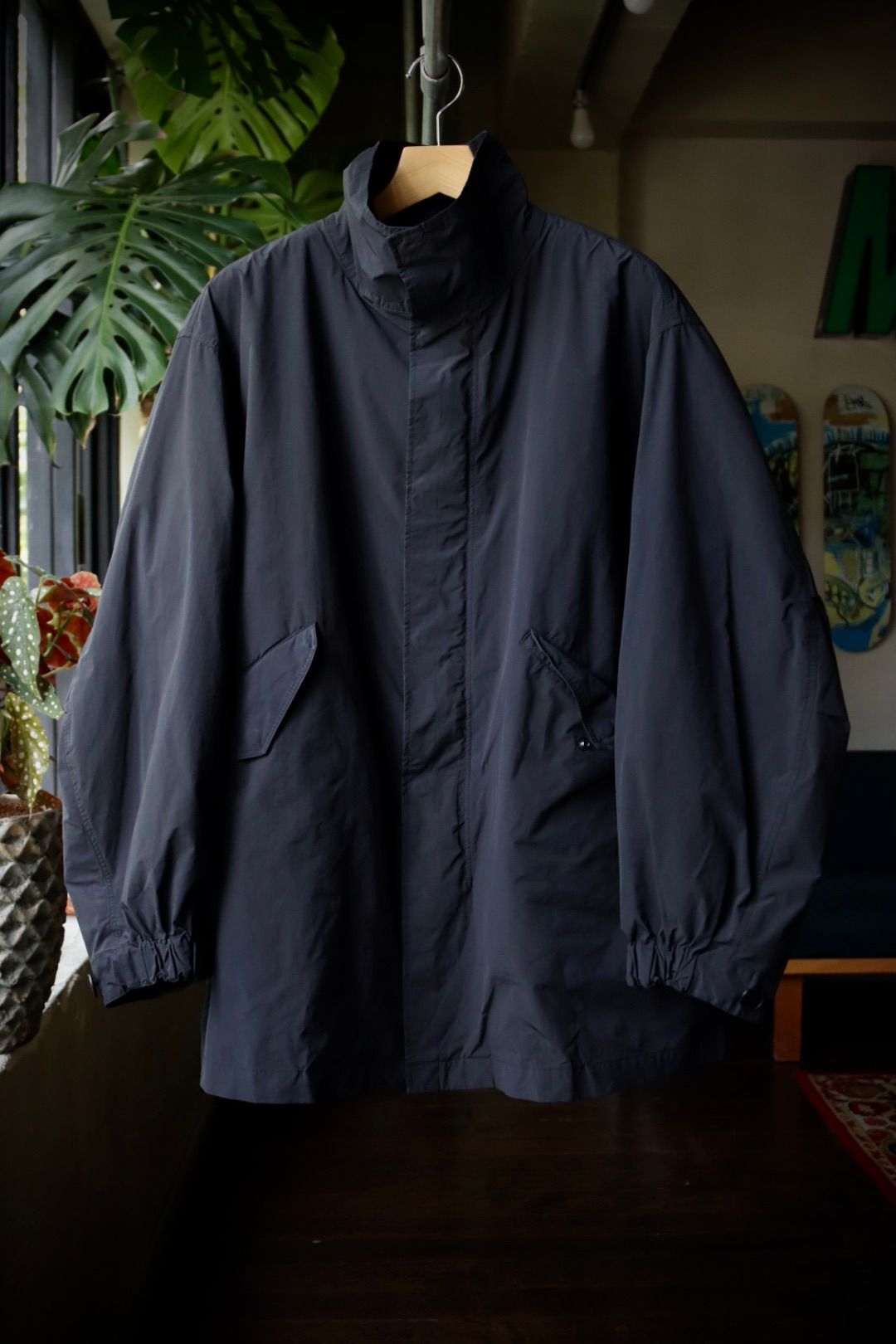 ATON - エイトン23AWモッズコート AIR WEATHER SHORT MODS COAT