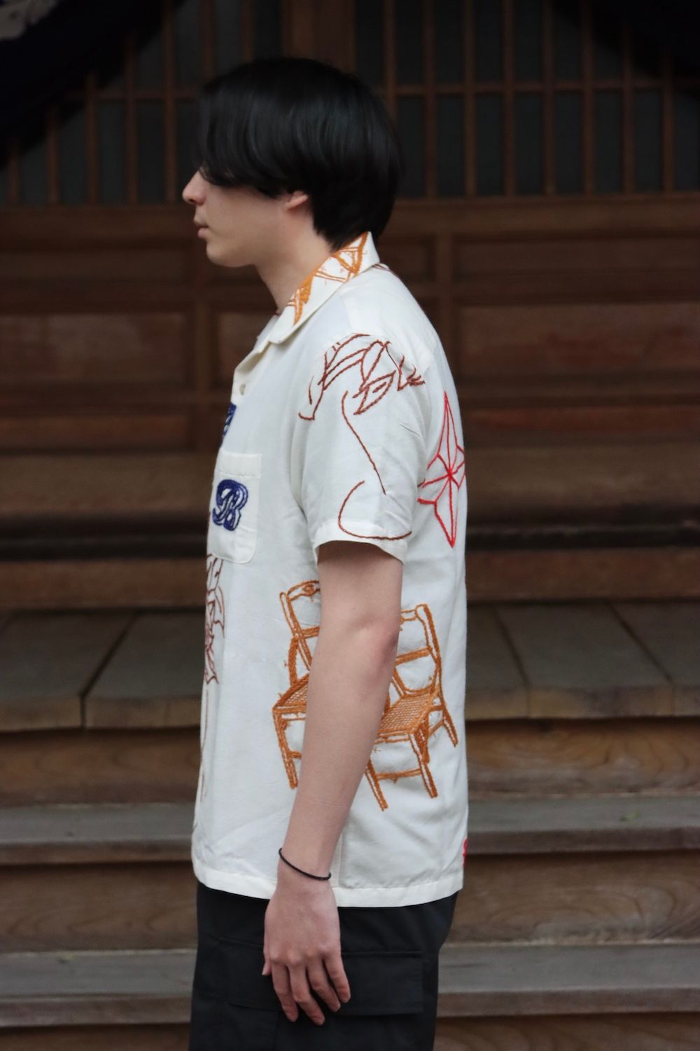 超貴重品」 khoki 22ss B SHIRT WHITE 開襟シャツ | myglobaltax.com