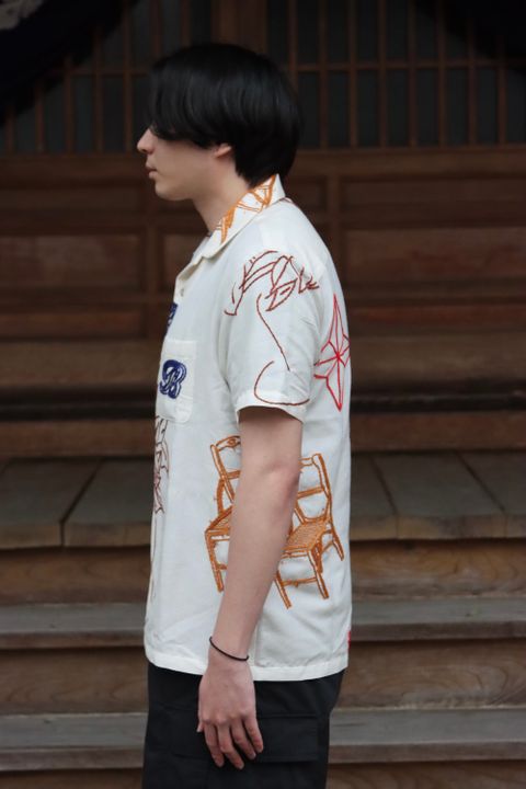KHOKI B shirt(22SS-B-04) style. 2022.03.21.