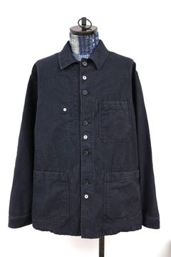 コムデギャルソンオム26SS 綿キャンバス×多素材MIXジャケット(HQ-J021-051)BLACK MIX☆4月3日(金)発売！