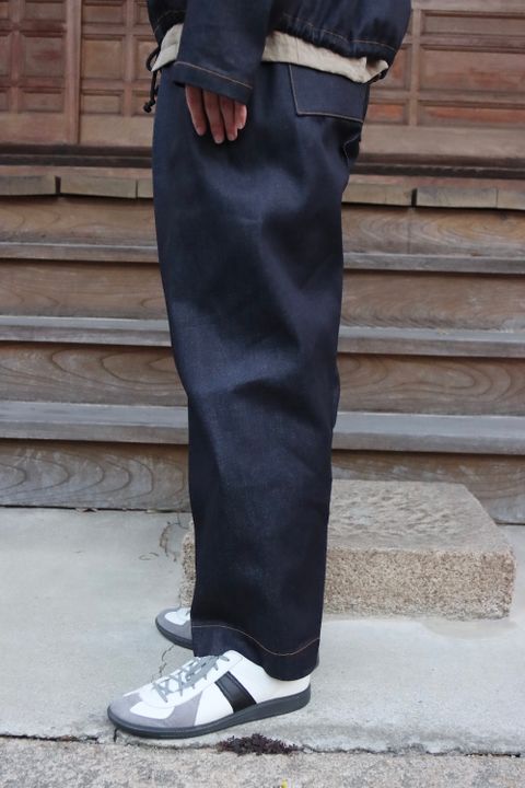SEEALL ZIP PULLOVER JACKET,DOUBLE WAIST BELT PANTS set up style. 2022.03.17.