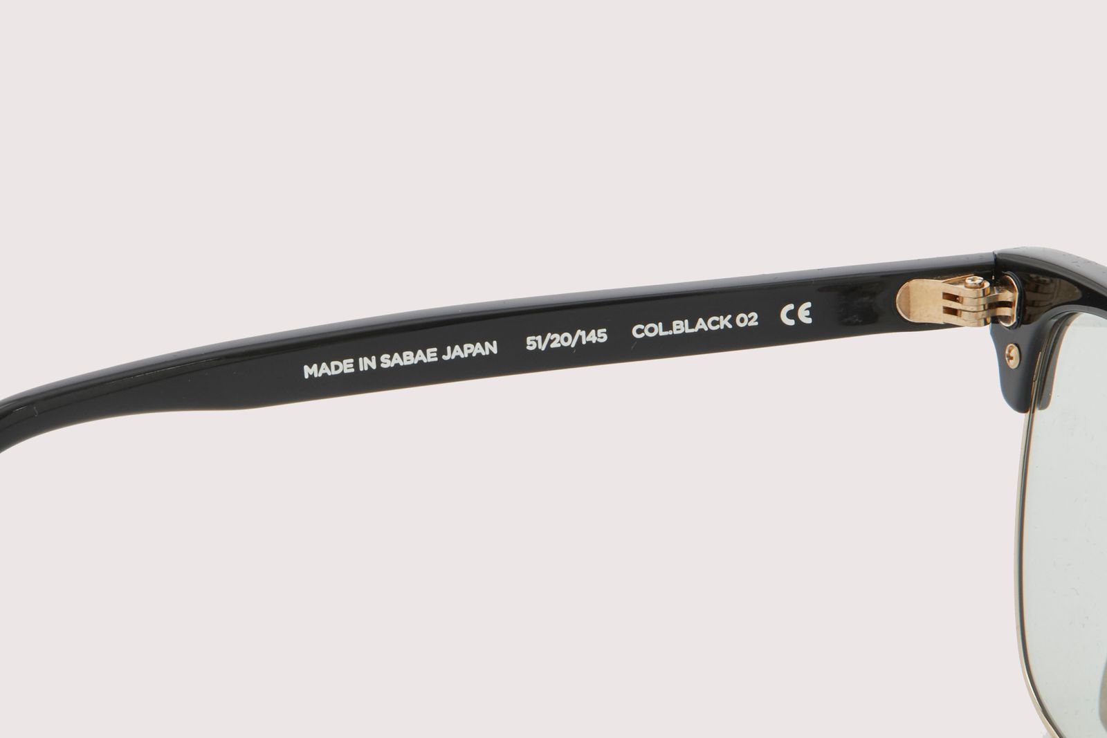 ノチノオプティカル YUGEN NOCHINO-N4 #2. GLOSS BLACK & CHAMPAGNE × GREY GREEN to D.GREY(調光モデル)☆4月18日(土)発売！