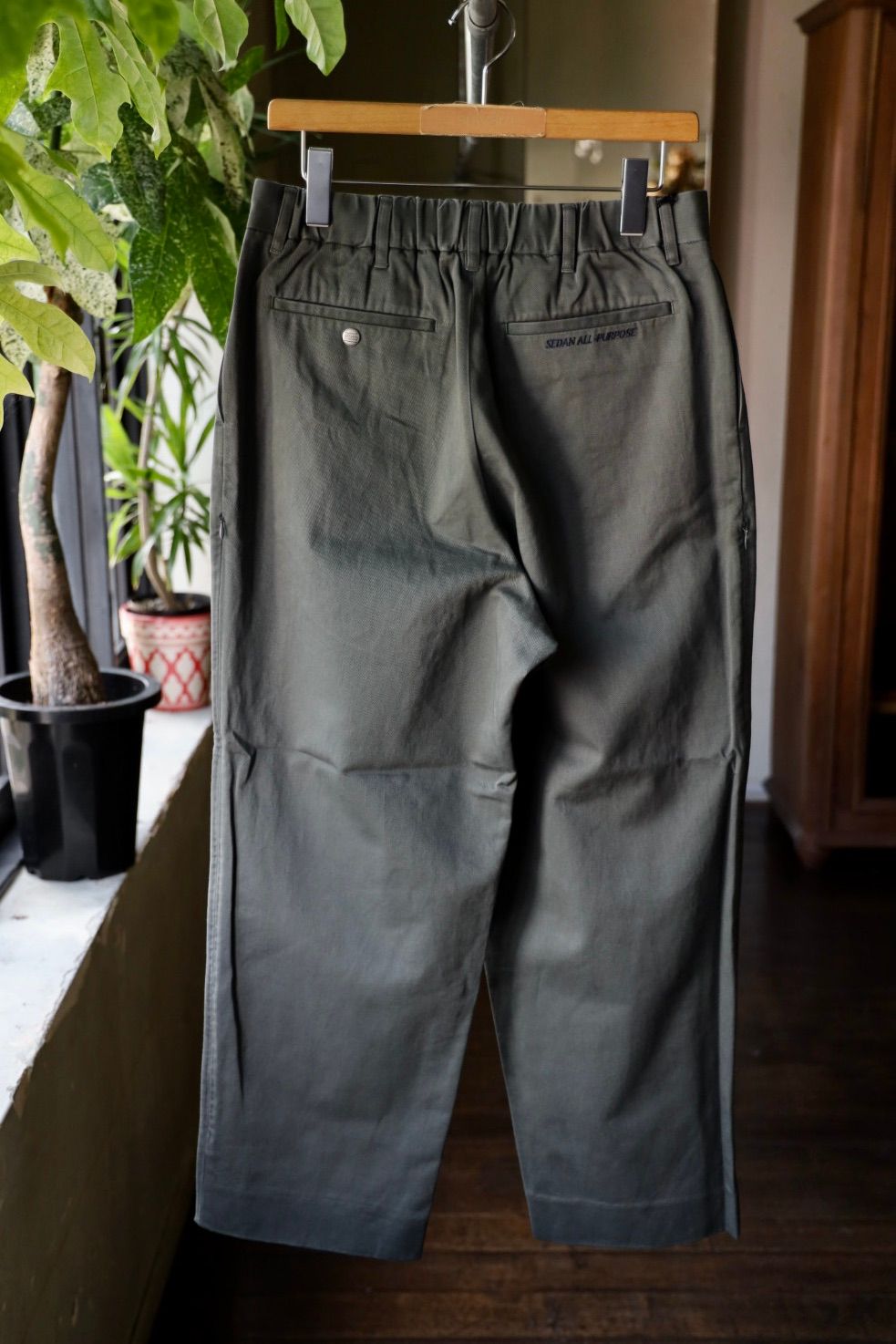 セダンオールパーパス FW25 Ventilation Chino Slacks(SD25F-PT04)Brown Khaki