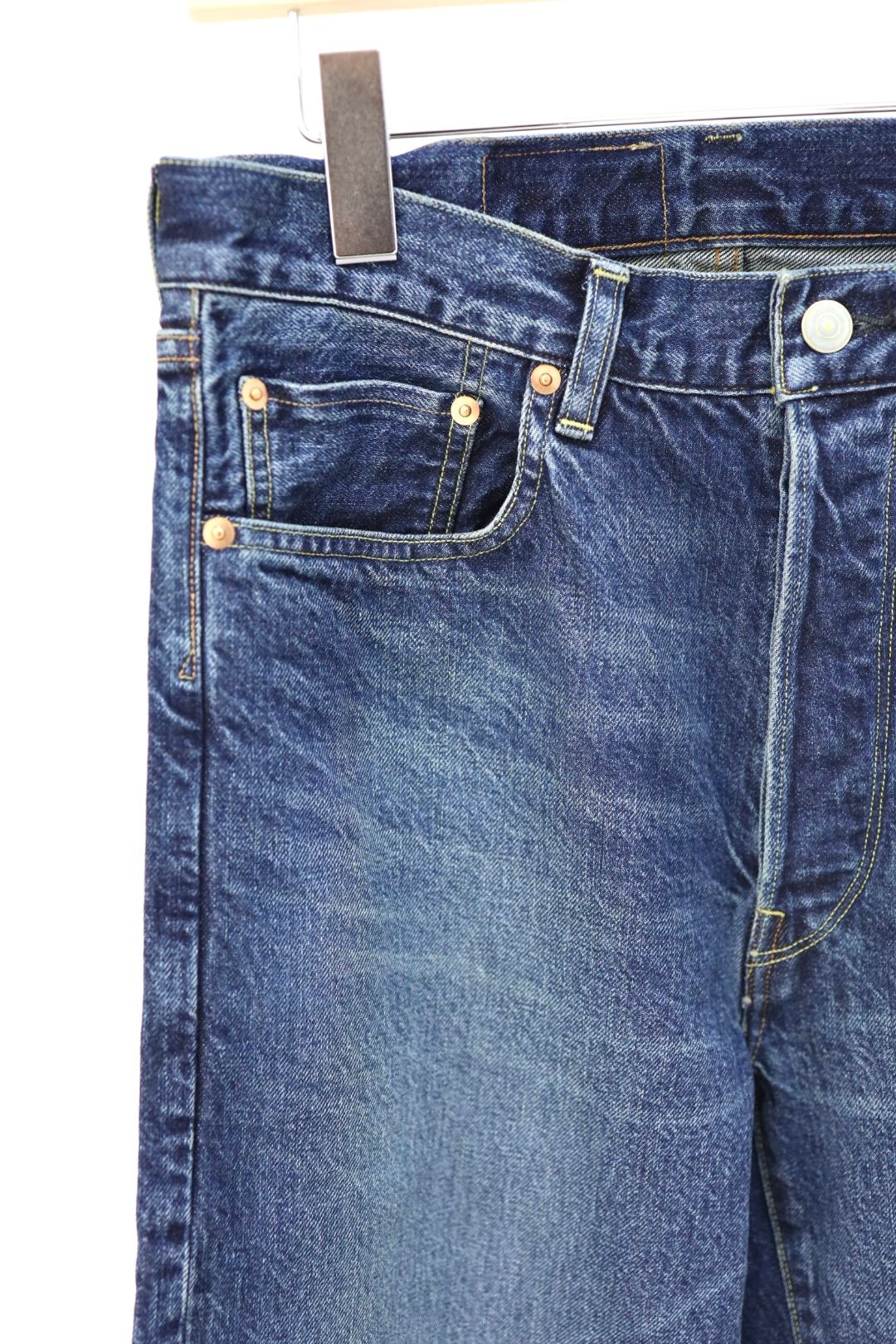 ブラームスルーツストック 26SS 13.5oz Denim Pants Narrow(bROOTS24F10S26USD)USED-Indigo☆3月13日(金)新作発売！