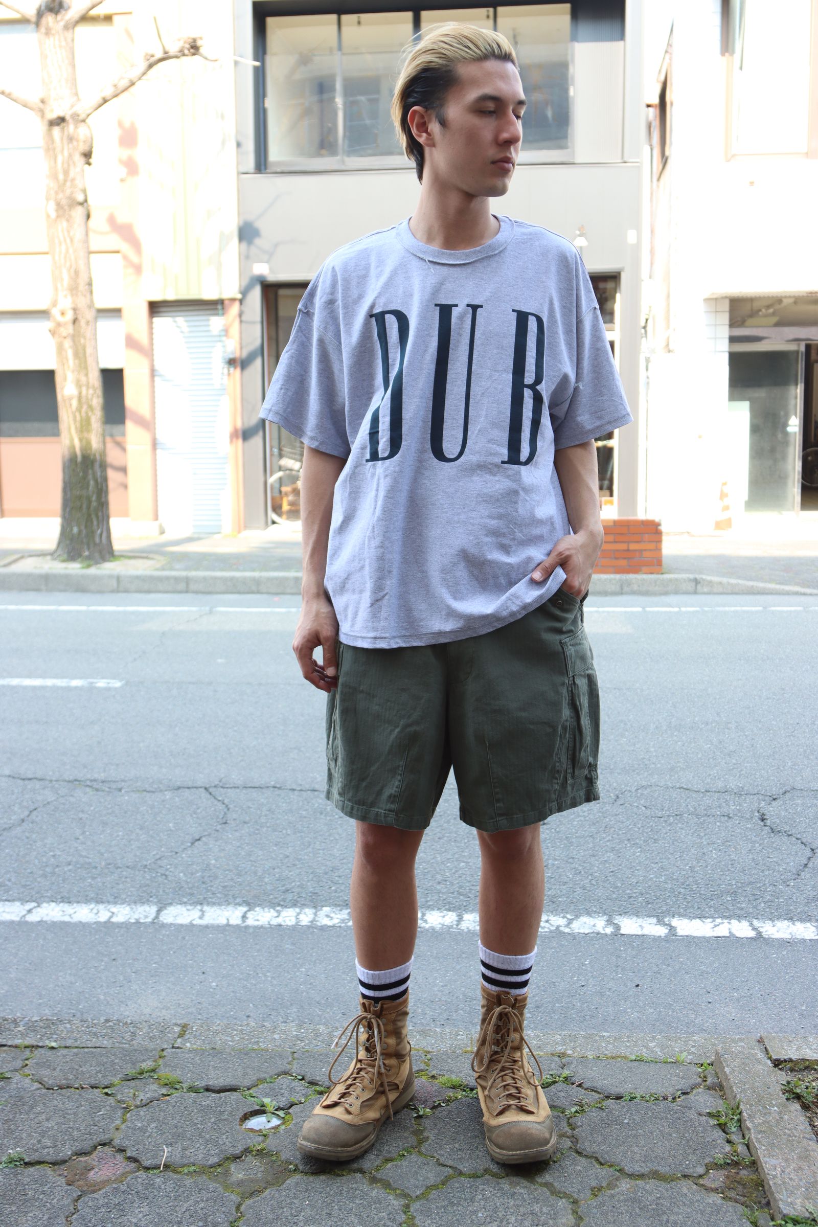 イズネスミュージック 25SS DUB T-SHIRT(IMP5_25_DUB5ST01B)GRAY