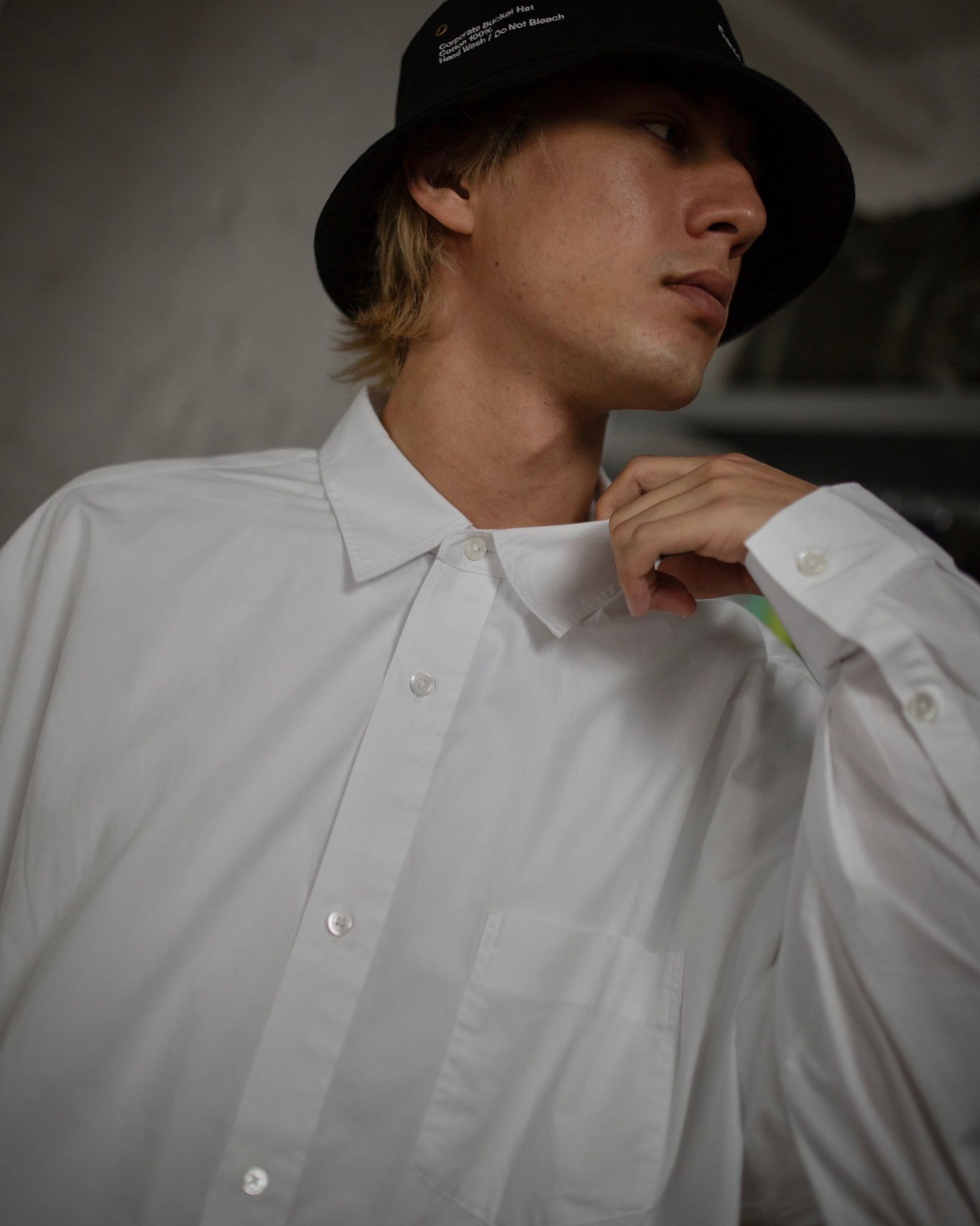 FreshService SPOT CORPORATE UNIFORM L/S SHIRT(WHITE) style 2024.6.28
