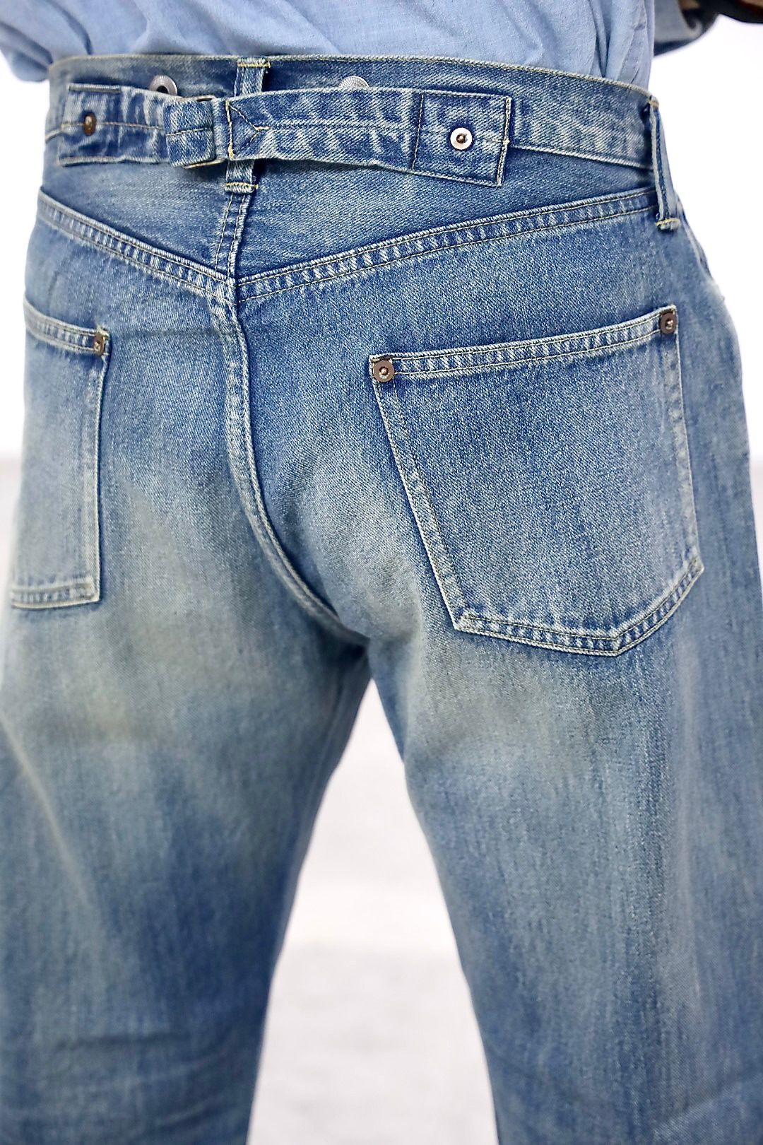 アプレッセ 2026 STYLE1 No.2 Washed Denim Pants(AP-4008)INDIGO