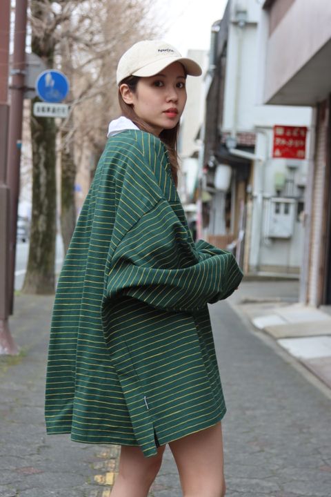 S.F.C-Stripes For Creative- 23SS 新作SIDE STRIPES RUGBY SHIRT style.2023.2.24