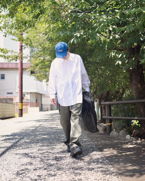 is-ness イズネス 23AW WIDE CHINO PANTSスタイル