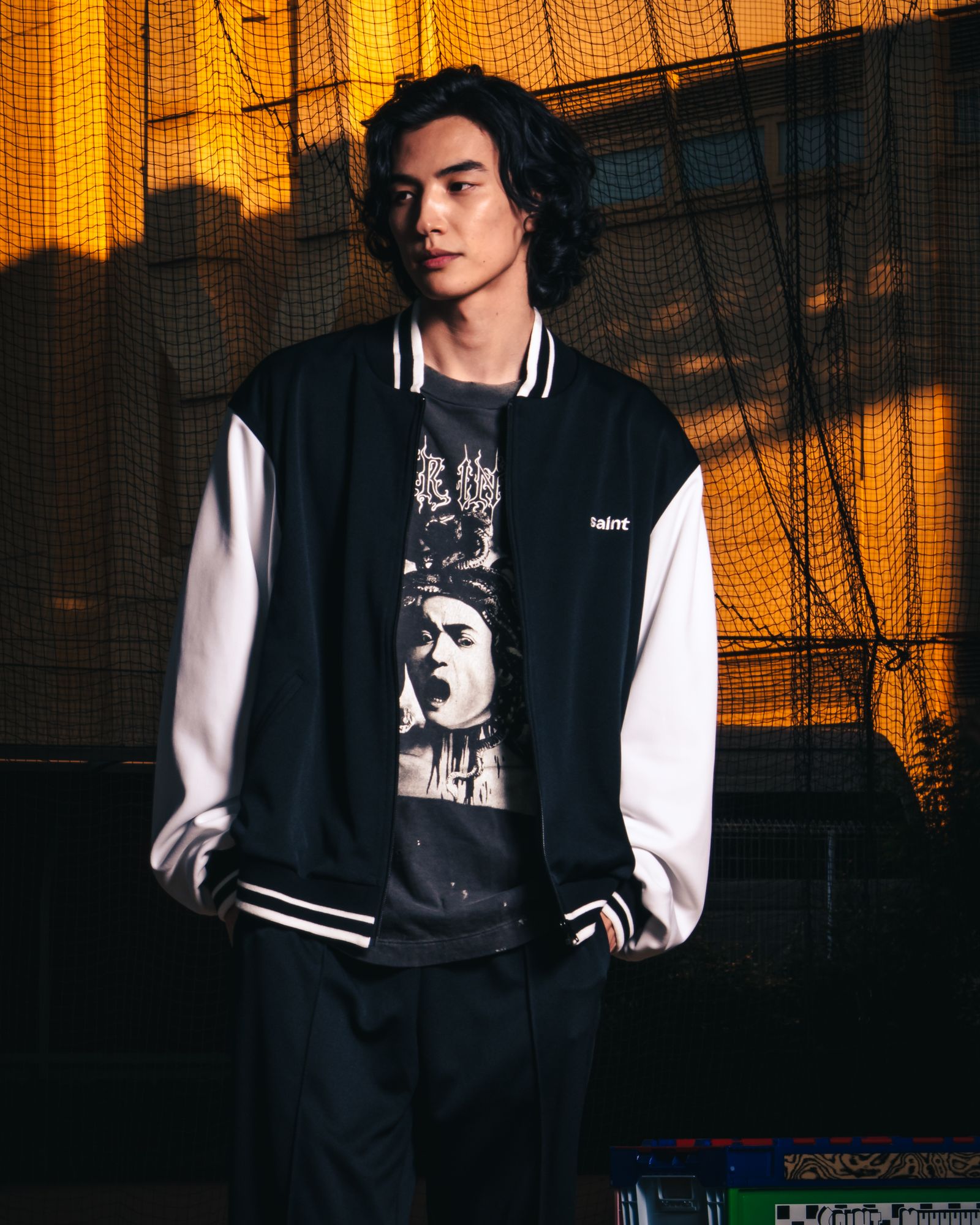 セントマイケル 26SS TRACK JACKET(SM-MK8-0000-074)BLACK☆2月7日(土)10:00発売！