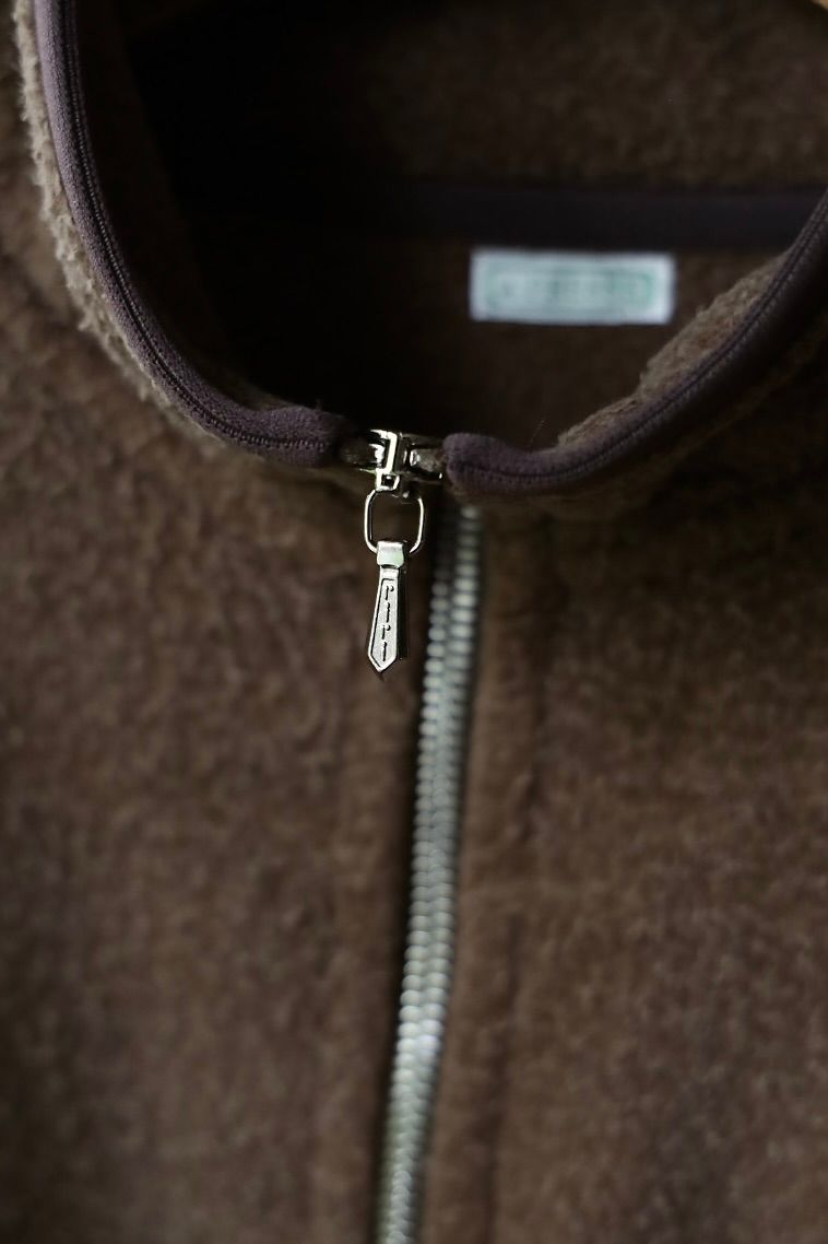 アプレッセ 2026 STYLE2 Vintage Silk Fleece Harf ZIP Jacket(26AAP-01-29)BROWN☆10月17日(土)新作発売！