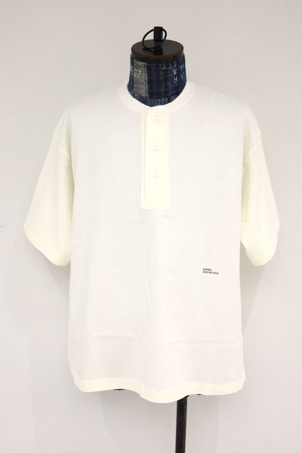 S.F.C 26SS エスエフシー HENRY NECK SS TEE(SFCSS26CS14)White