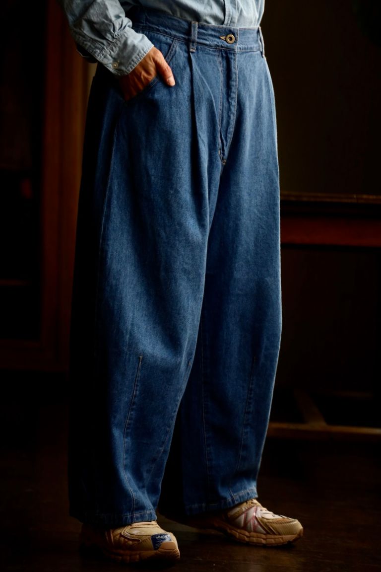 25SS DENIM BALLOON PANTS Indigo 