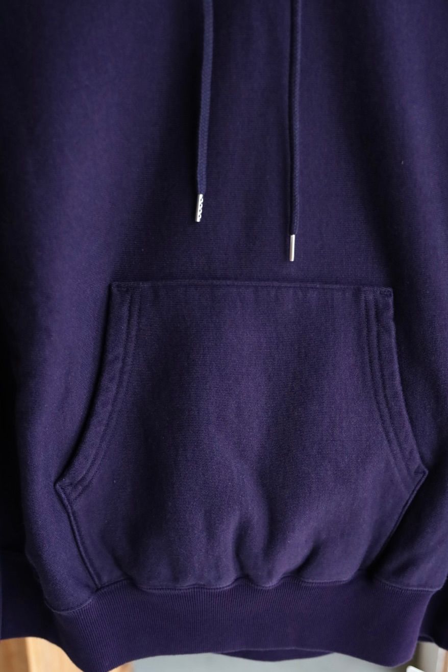 blurhms Women's 25FW Soft&Hard Sweat Hoodie P/O(bROOTS24F22F25)DarkPurple☆新作発売！