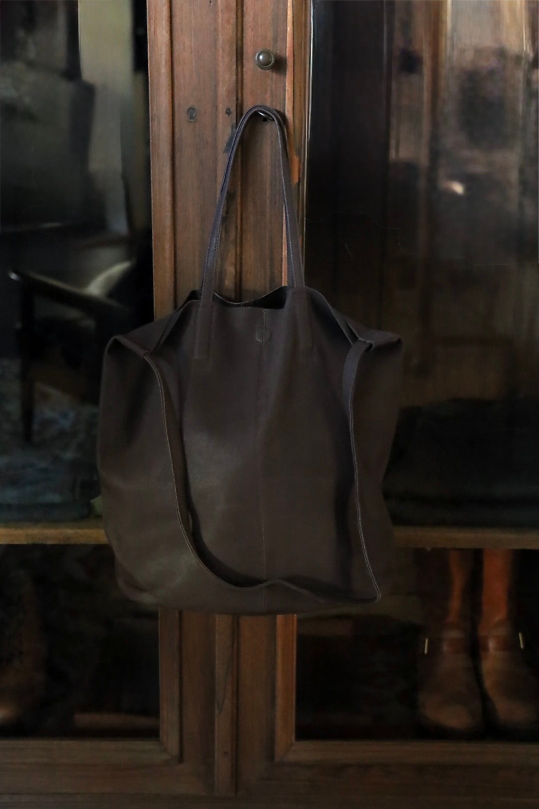 Morphee / モルフェ 【Nubuck】3WAY LARGE TOTE(L-NDBR)DARK BROWN☆新作発売！
