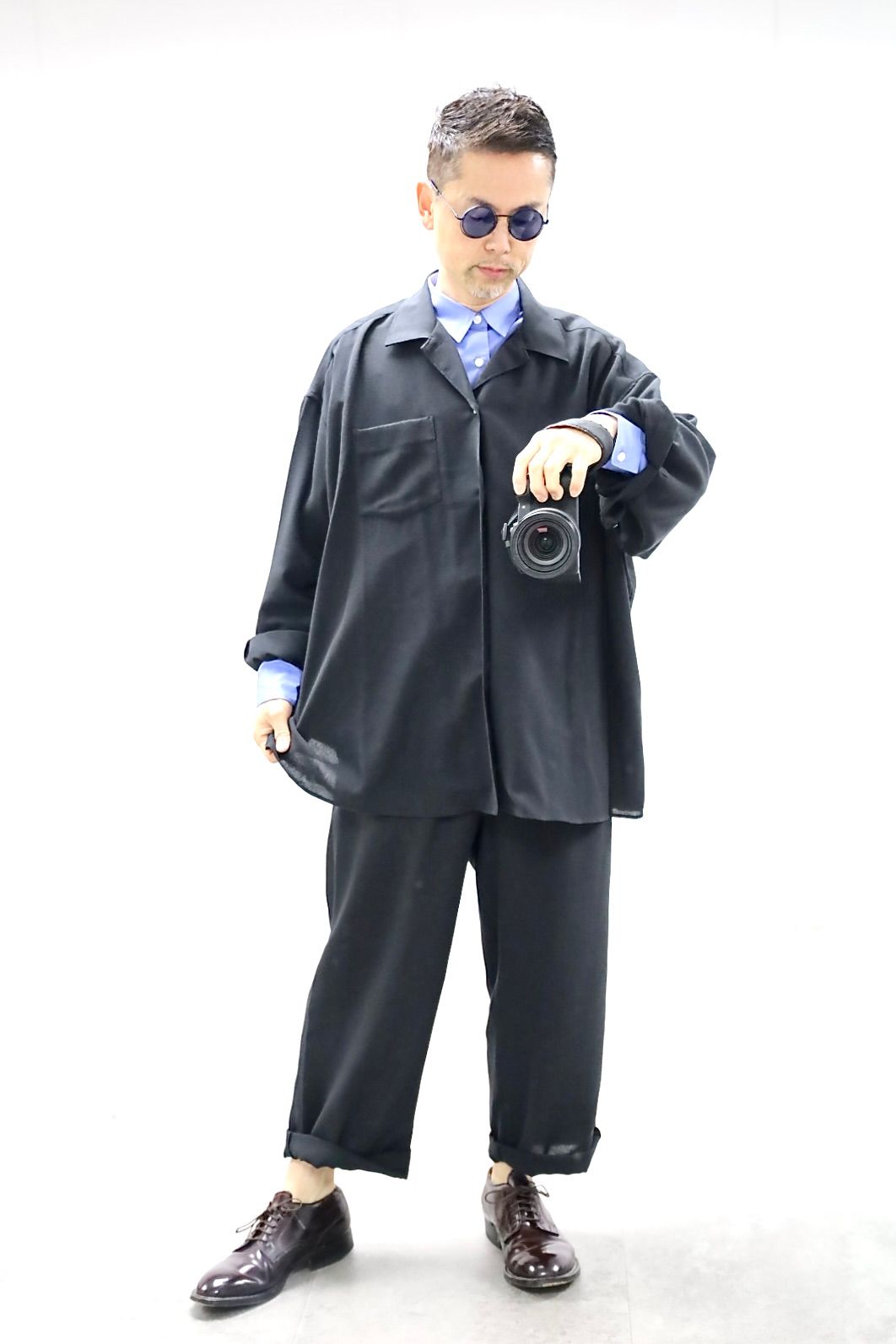 Graphpaper 26SS Viscose Viyella L/S Sleeping Shirtスタイル2026.3.14.