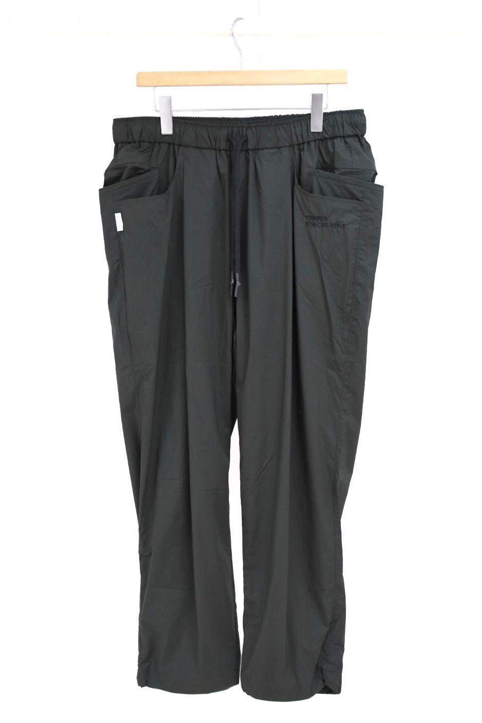 S.F.C 2026FW エスエフシー WIDE TAPERED EASY PANTS(NYLON) (SFCFW26P08)Charcoal☆9月12日(土)発売！