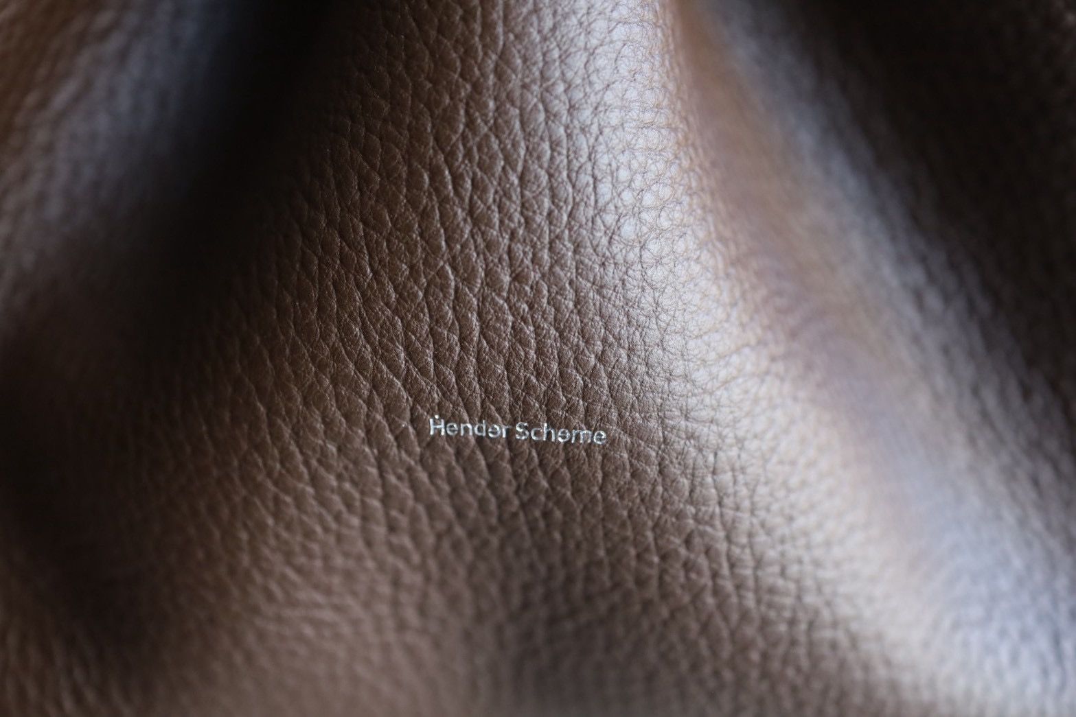 エンダースキーマ バッグbucket bag(yv-b-bkb)dark brown☆12月6日(土)発売！